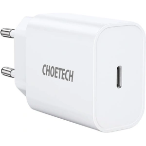 Buy Choetech Q5004 Wall Charger EU USB-C, 20W (white) - CHT27 - {ean13} - Home Screen Store Europe