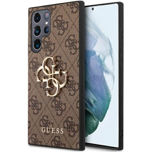 Kup Etui Guess GUHCS23L4GMGBR Samsung Galaxy S23 Ultra hnědý/brown hardcase 4G Big Metal Logo - GUE2382 - {ean13} - Sklep Home Screen