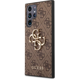 Kup Etui Guess GUHCS23L4GMGBR Samsung Galaxy S23 Ultra hnědý/brown hardcase 4G Big Metal Logo - GUE2382 - {ean13} - Sklep Home Screen