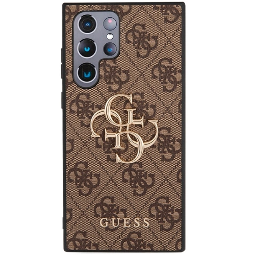 Kup Etui Guess GUHCS23L4GMGBR Samsung Galaxy S23 Ultra barna/brown hardcase 4G Big Metal Logo - GUE2382 - {ean13} - Sklep Home Screen