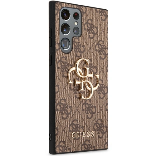 Kup Etui Guess GUHCS23L4GMGBR Samsung Galaxy S23 Ultra brązowy/brown hardcase 4G Big Metal Logo - GUE2382 - {ean13} - Sklep Home Screen