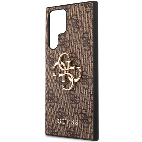 Kup Etui Guess GUHCS23L4GMGBR Samsung Galaxy S23 Ultra brązowy/brown hardcase 4G Big Metal Logo - GUE2382 - {ean13} - Sklep Home Screen