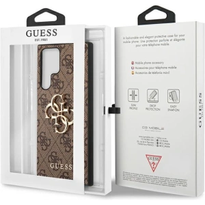 Kup Etui Guess GUHCS23L4GMGBR Samsung Galaxy S23 Ultra hnědý/brown hardcase 4G Big Metal Logo - GUE2382 - {ean13} - Sklep Home Screen