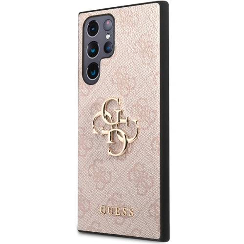 Kup Etui Guess GUHCS23L4GMGPI Samsung Galaxy S23 Ultra różowy/pink hardcase 4G Big Metal Logo - GUE2383 - {ean13} - Sklep Home Screen