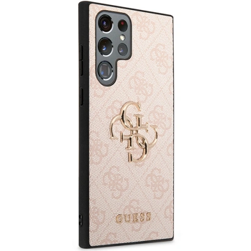 Kup Etui Guess GUHCS23L4GMGPI Samsung Galaxy S23 Ultra różowy/pink hardcase 4G Big Metal Logo - GUE2383 - {ean13} - Sklep Home Screen