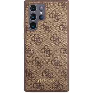 Kup Etui Guess GUHCS23LG4GFBR Samsung Galaxy S23 Ultra hnědý/brown hard case 4G Metal Gold Logo - GUE2384 - {ean13} - Sklep Home Screen