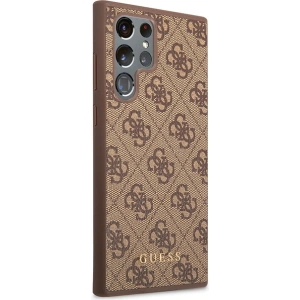 Kup Etui Guess GUHCS23LG4GFBR Samsung Galaxy S23 Ultra hnědý/brown hard case 4G Metal Gold Logo - GUE2384 - {ean13} - Sklep Home Screen