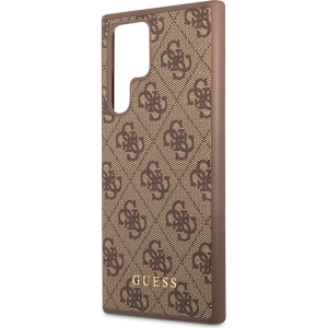 Kup Etui Guess GUHCS23LG4GFBR Samsung Galaxy S23 Ultra hnědý/brown hard case 4G Metal Gold Logo - GUE2384 - {ean13} - Sklep Home Screen