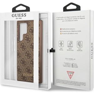 Kup Etui Guess GUHCS23LG4GFBR Samsung Galaxy S23 Ultra hnědý/brown hard case 4G Metal Gold Logo - GUE2384 - {ean13} - Sklep Home Screen
