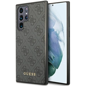Kup Etui Guess GUHCS23LG4GFGR Samsung Galaxy S23 Ultra šedý/grey hardcase 4G Metal Gold Logo - GUE2385 - {ean13} - Sklep Home Screen
