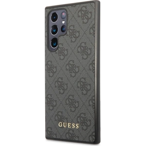 Kup Etui Guess GUHCS23LG4GFGR Samsung Galaxy S23 Ultra šedý/grey hardcase 4G Metal Gold Logo - GUE2385 - {ean13} - Sklep Home Screen