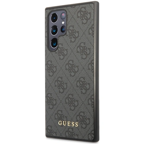 Kup Etui Guess GUHCS23LG4GFGR Samsung Galaxy S23 Ultra szary/grey hardcase 4G Metal Gold Logo - GUE2385 - {ean13} - Sklep Home Screen