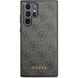 Kup Etui Guess GUHCS23LG4GFGR Samsung Galaxy S23 Ultra šedý/grey hardcase 4G Metal Gold Logo - GUE2385 - {ean13} - Sklep Home Screen