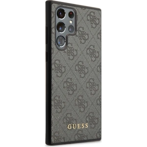 Kup Etui Guess GUHCS23LG4GFGR Samsung Galaxy S23 Ultra šedý/grey hardcase 4G Metal Gold Logo - GUE2385 - {ean13} - Sklep Home Screen
