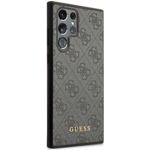 Kup Etui Guess GUHCS23LG4GFGR Samsung Galaxy S23 Ultra szary/grey hardcase 4G Metal Gold Logo - GUE2385 - {ean13} - Sklep Home Screen