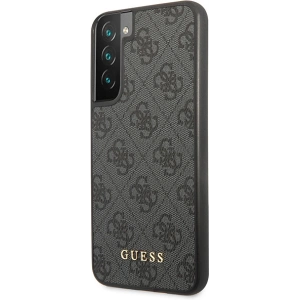 Kup Case Guess GUHCS23SG4GFGR Samsung Galaxy S23 grau/grey Hardcase 4G Metal Gold Logo - GUE2386 - {ean13} - Sklep Home Screen