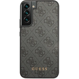 Kup Case Guess GUHCS23SG4GFGR Samsung Galaxy S23 grau/grey Hardcase 4G Metal Gold Logo - GUE2386 - {ean13} - Sklep Home Screen