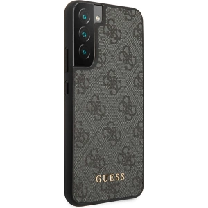 Kup Case Guess GUHCS23SG4GFGR Samsung Galaxy S23 grau/grey Hardcase 4G Metal Gold Logo - GUE2386 - {ean13} - Sklep Home Screen
