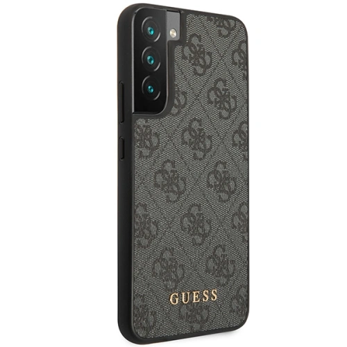 Kup Etui Guess GUHCS23SG4GFGR Samsung Galaxy S23 šedé/grey hardcase 4G Metal Gold Logo - GUE2386 - {ean13} - Sklep Home Screen