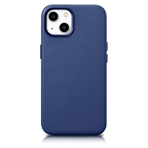 Kup Etui iCarer Case Leather MagSafe Apple iPhone 14 Plus / 15 Plus niebieski - ICR482 - {ean13} - Sklep Home Screen