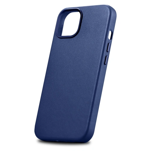 Kup Case iCarer Case Leder MagSafe Apple iPhone 14 Plus / 15 Plus blau - ICR482 - {ean13} - Sklep Home Screen
