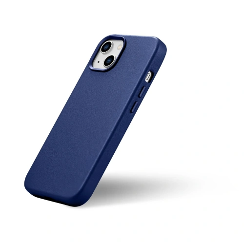 Kup Case iCarer Case Leder MagSafe Apple iPhone 14 Plus / 15 Plus blau - ICR482 - {ean13} - Sklep Home Screen