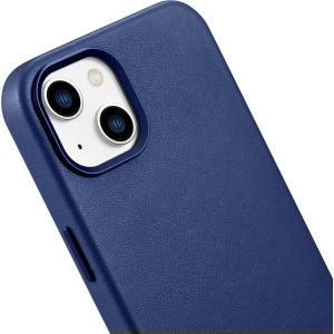 Kup Etui iCarer Case Leather MagSafe Apple iPhone 14 Plus / 15 Plus modrý - ICR482 - {ean13} - Sklep Home Screen