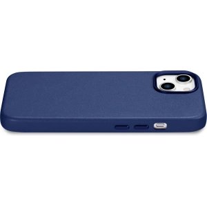 Kup Etui iCarer Case Leather MagSafe Apple iPhone 14 Plus / 15 Plus modrý - ICR482 - {ean13} - Sklep Home Screen