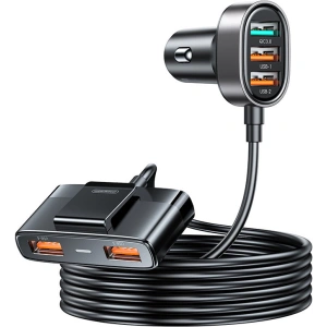 Kup Ładowarka samochodowa Joyroom 45W 5xUSB-A czarna (JR-CL03 Pro) - JYR577 - {ean13} - Sklep Home Screen