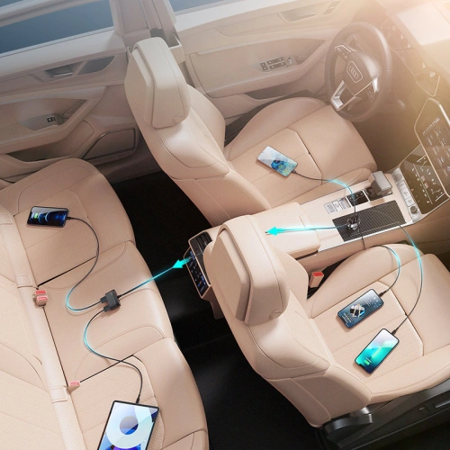 Kup Încărcător auto Joyroom 45W 5xUSB-A negru (JR-CL03 Pro) - JYR577 - {ean13} - Sklep Home Screen