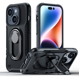 Etui Joyroom Dual Hinge Apple iPhone 14 Plus / 15 Plus czarne