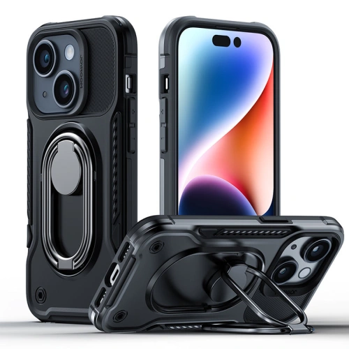 Kup Etui Joyroom Dual Hinge Apple iPhone 14 Plus / 15 Plus czarne - JYR580 - {ean13} - Sklep Home Screen