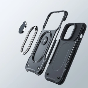 Etui Joyroom Dual Hinge Apple iPhone 14 Plus / 15 Plus czarne