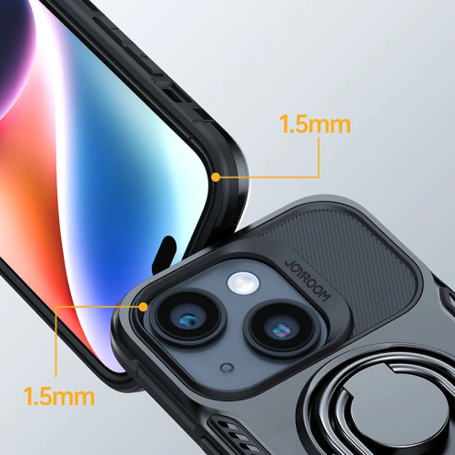 Kup Etui Joyroom Dual Hinge Apple iPhone 14 Plus / 15 Plus czarne - JYR580 - {ean13} - Sklep Home Screen