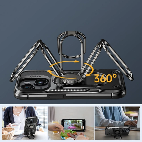 Kup Case Joyroom Dual Hinge Apple iPhone 14 Plus / 15 Plus schwarz - JYR580 - {ean13} - Sklep Home Screen