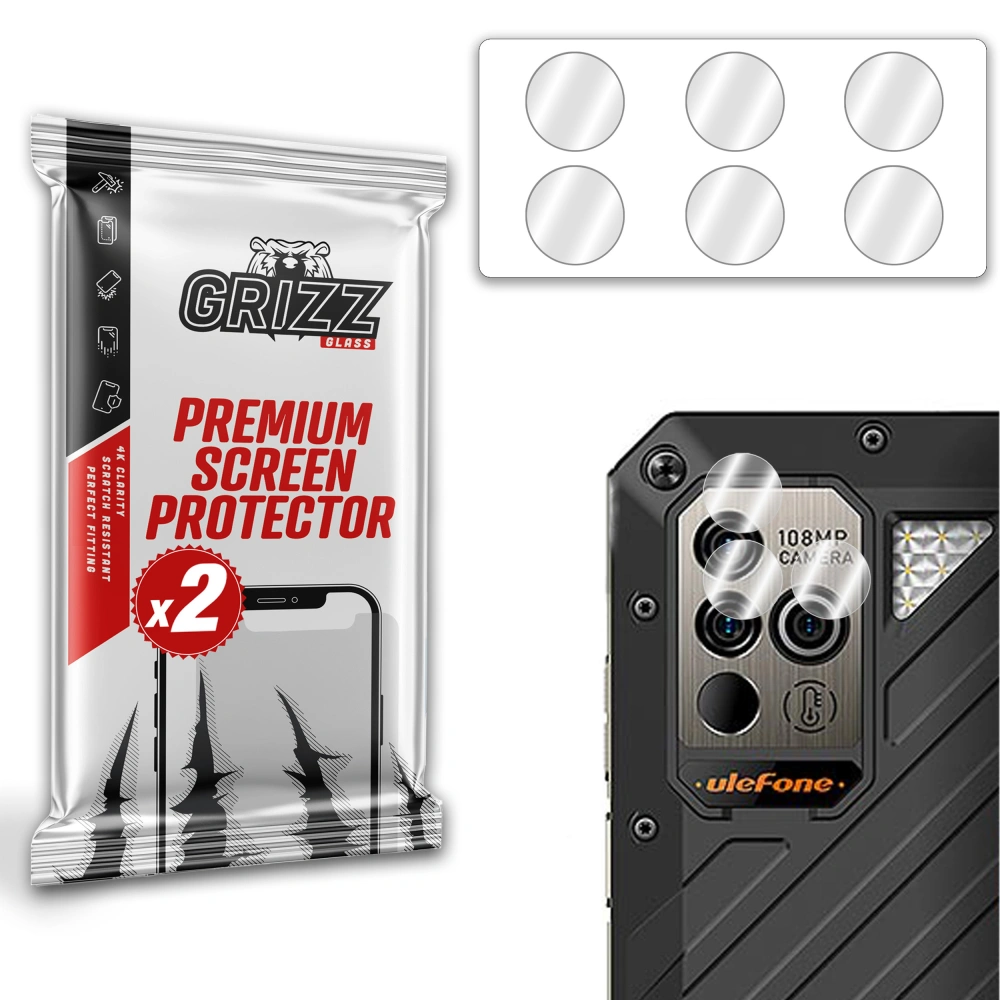 Szkło na aparat GrizzGlass HybridGlass Camera do Ulefone Power Armor 19