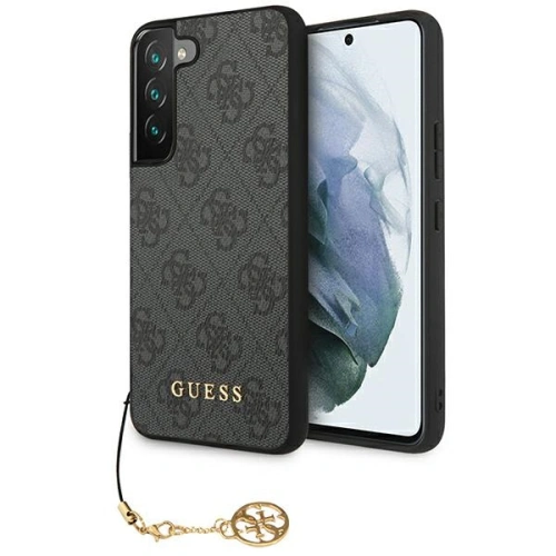 Buy Guess GUHCS23SGF4GGR Samsung Galaxy S23 grey hardcase 4G Charms Collection - GUE2387 - {ean13} - Home Screen Store Europe