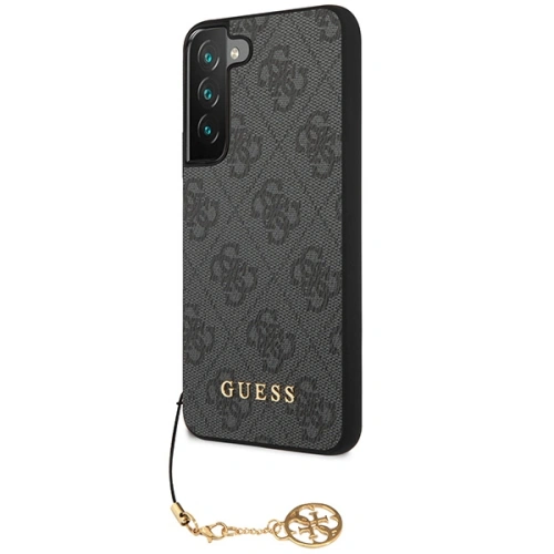 Kup Etui Guess GUHCS23SGF4GGR Samsung Galaxy S23 šedý/grey hardcase 4G Charms Collection - GUE2387 - {ean13} - Sklep Home Screen