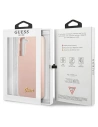 Kup Etui Guess GUHCS23SLSLMGPP Samsung Galaxy S23 růžový/pink hardcase Silicone Script Metal Logo - GUE2388 - {ean13} - Sklep Home Screen