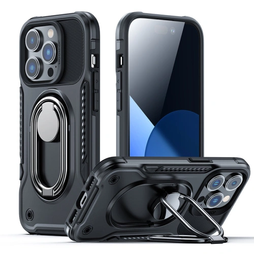 Kup Etui Joyroom Dual Hinge Apple iPhone 14 czarne - JYR581 - {ean13} - Sklep Home Screen