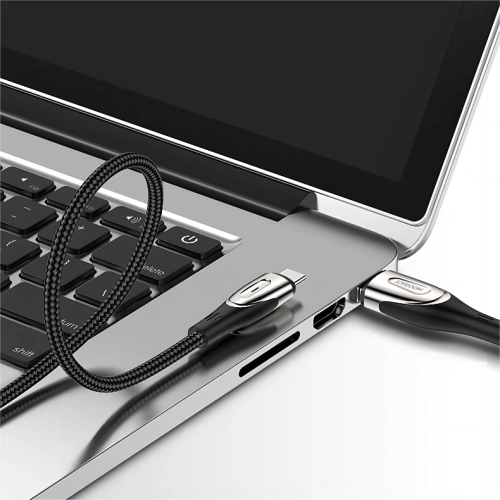 Kup Kábel Joyroom Sharp Series USB-A/USB-C 3A 3m fekete (S-M411) - JYR582 - {ean13} - Sklep Home Screen