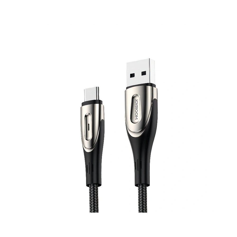 Kabel Joyroom Sharp Series USB-A/USB-C 3A 2m czarny (S-M411)
