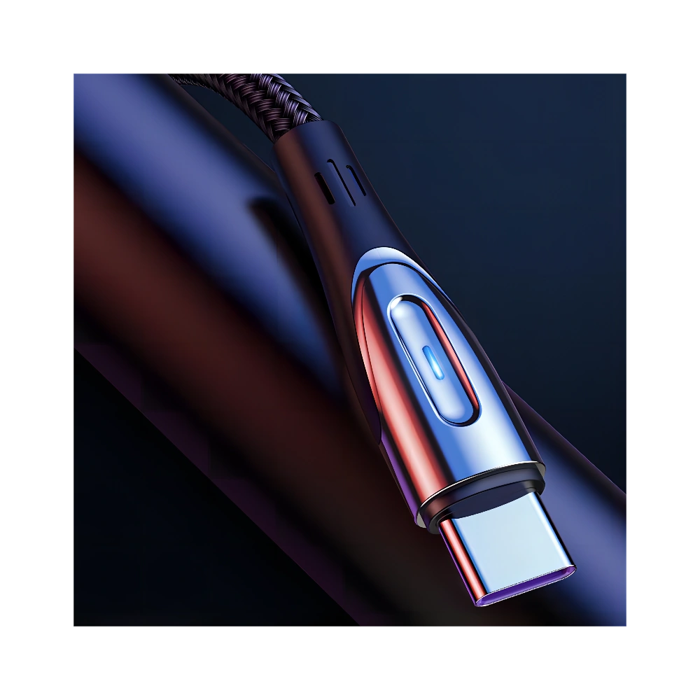 Kabel Joyroom Sharp Series USB-A/USB-C 3A 2m czarny (S-M411)