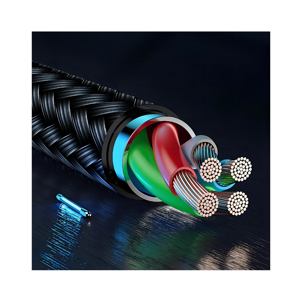 Kabel Joyroom Sharp Series USB-A/USB-C 3A 2m czarny (S-M411)