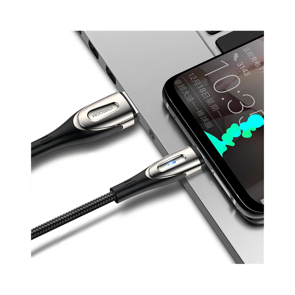 Kabel Joyroom Sharp Series USB-A/USB-C 3A 2m czarny (S-M411)