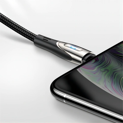 Buy Joyroom Sharp Series USB-A/USB-C Cable 3A 1.2m black (S-M411) - JYR584 - {ean13} - Home Screen Store Europe