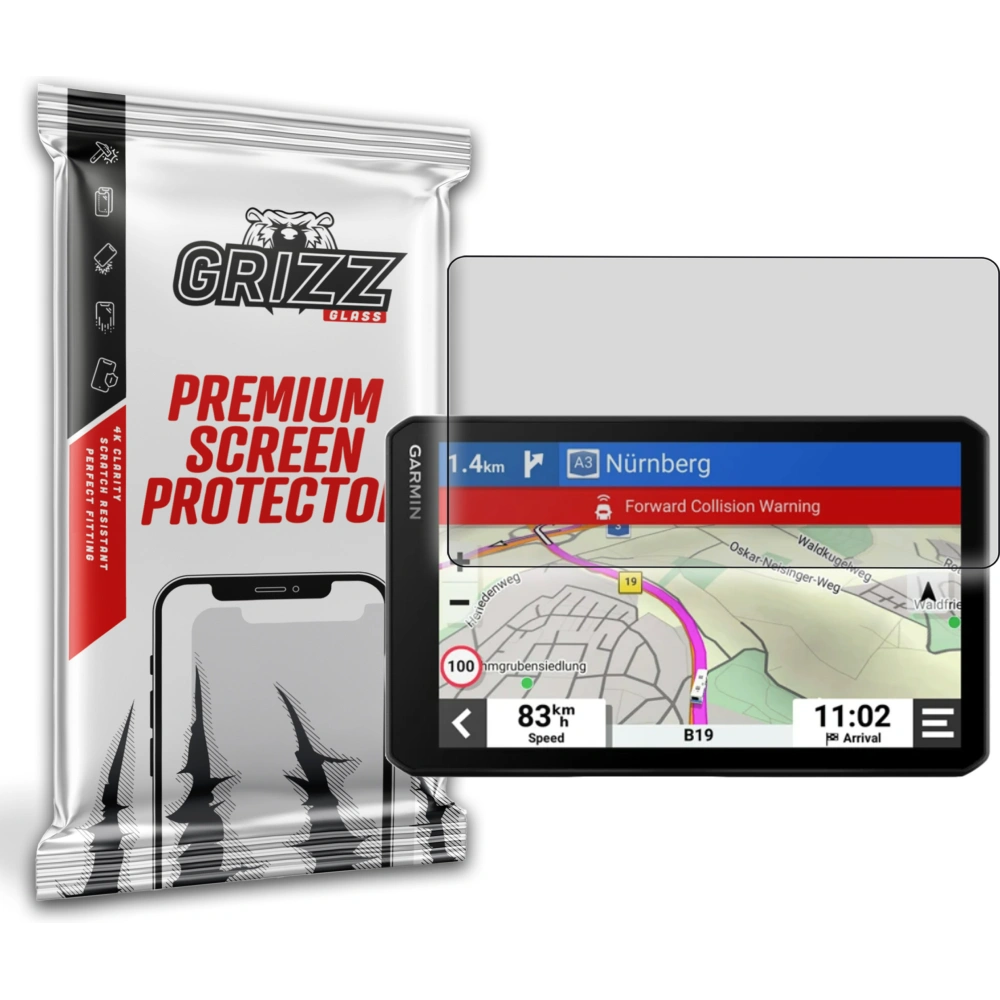 Folia matowa GrizzGlass PaperScreen do Garmin CamperCam 795