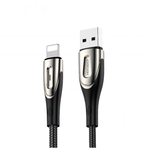 Kup Cablu Joyroom Sharp Series USB-A/Lightning 3A 2m negru (S-M411) - JYR586 - {ean13} - Sklep Home Screen