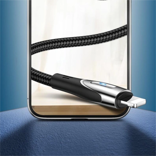Kup Cablu Joyroom Sharp Series USB-A/Lightning 3A 2m negru (S-M411) - JYR586 - {ean13} - Sklep Home Screen