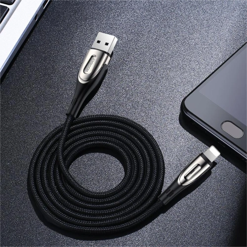 Kup Cablu Joyroom Sharp Series USB-A/Lightning 3A 2m negru (S-M411) - JYR586 - {ean13} - Sklep Home Screen